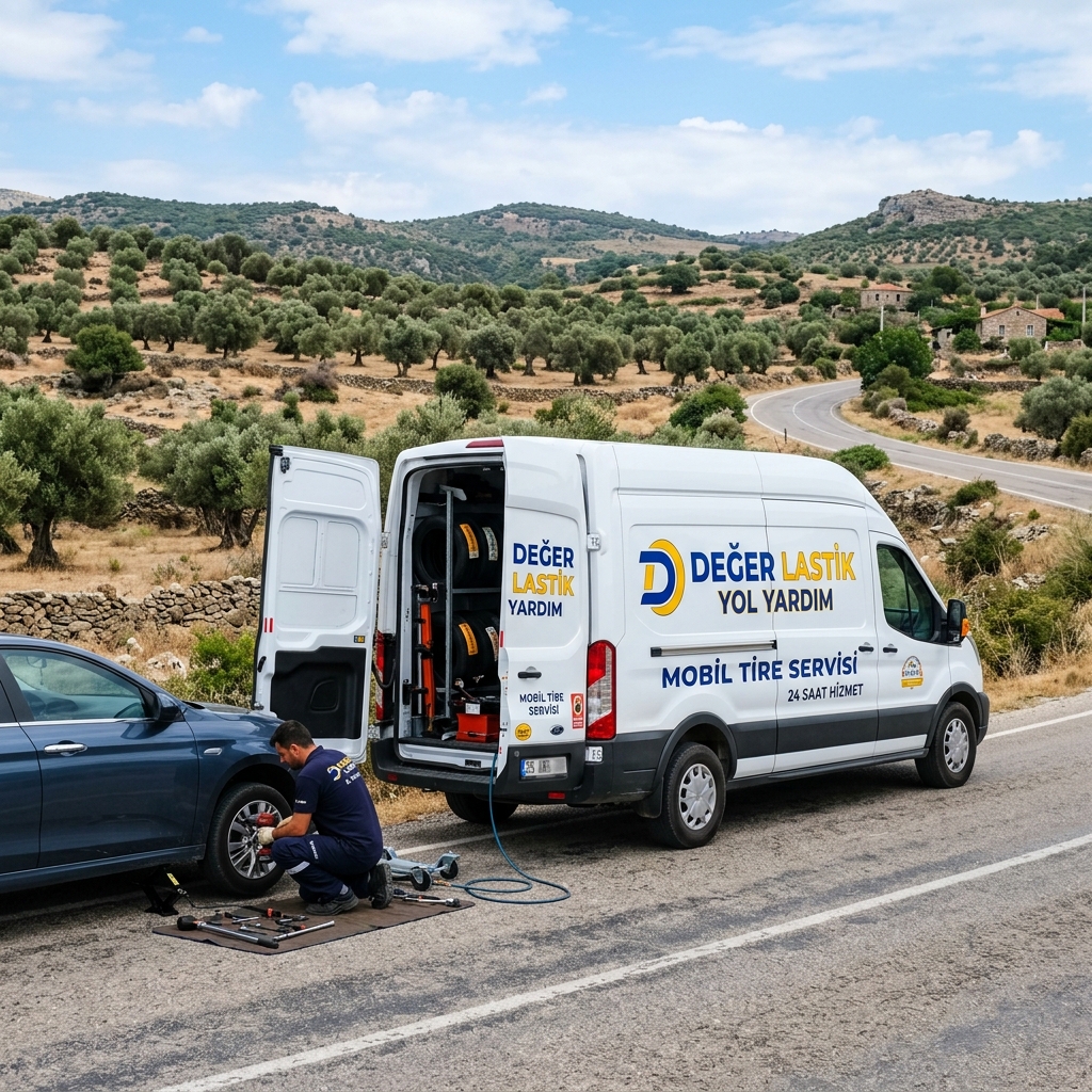 Maltepe Mahallesi için mobil destek sağlayan lastik yol yardım aracı